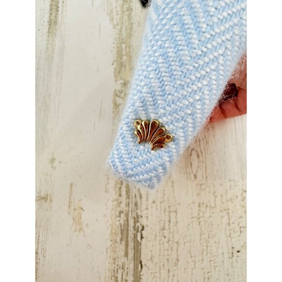 Lele Sadoughi The Beaufort Bonnet Company KIDS Knot Headband Beale Street Blue - Picture 9 of 15